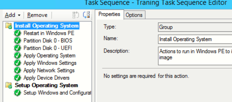 Don't Overcomplicate Your Task Sequence