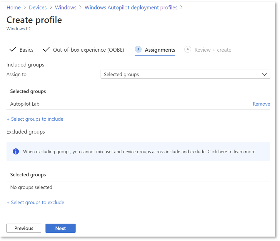 Autopilot Deployment Profile Assignment Issue