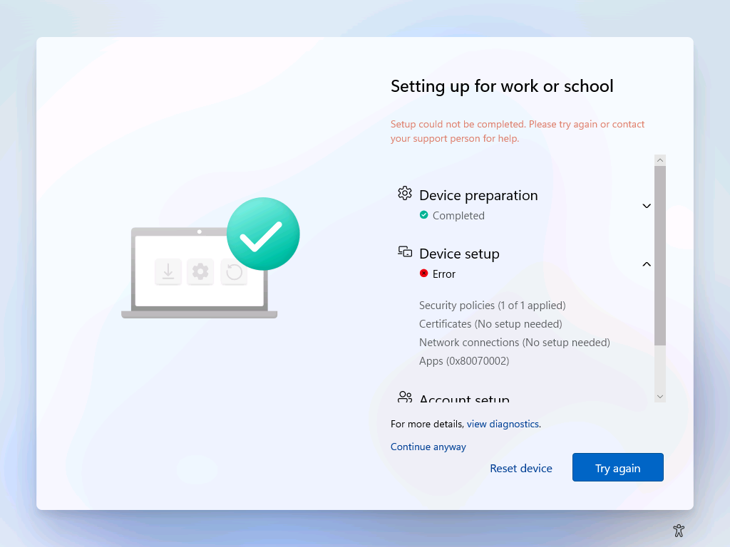 Save a Failed Autopilot Enrollment